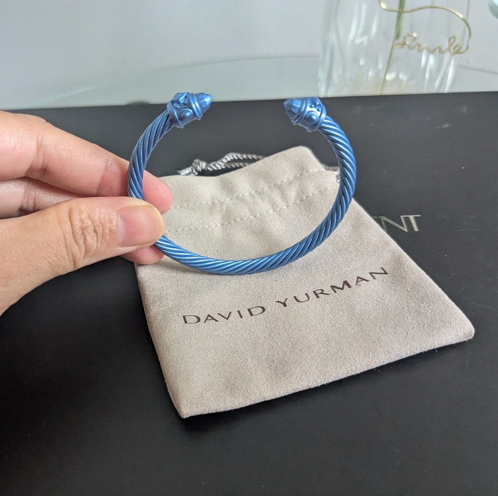 David Yurman Azure Cable Bracelet - Picture 2 of 8
